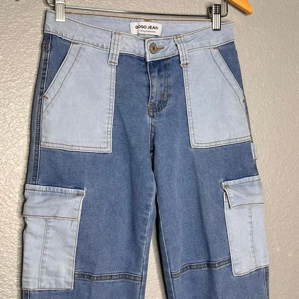 Vintage inspired gogo jeans bluelight blue